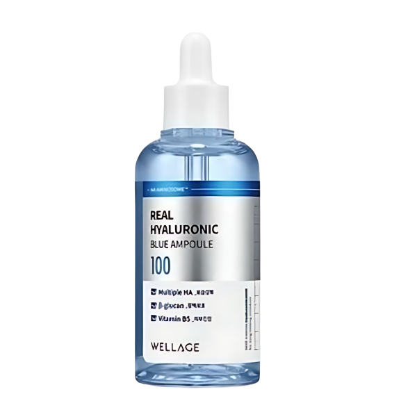 WELLAGE Real Hyaluronic Blue 100 Ampoule 75ml