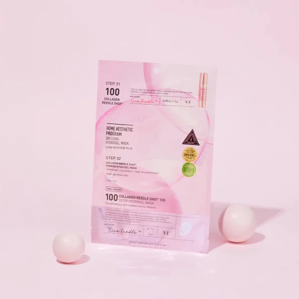 VT COSMETICS Collagen Reedle Shot 100 2 Step Mask 4 Sheets