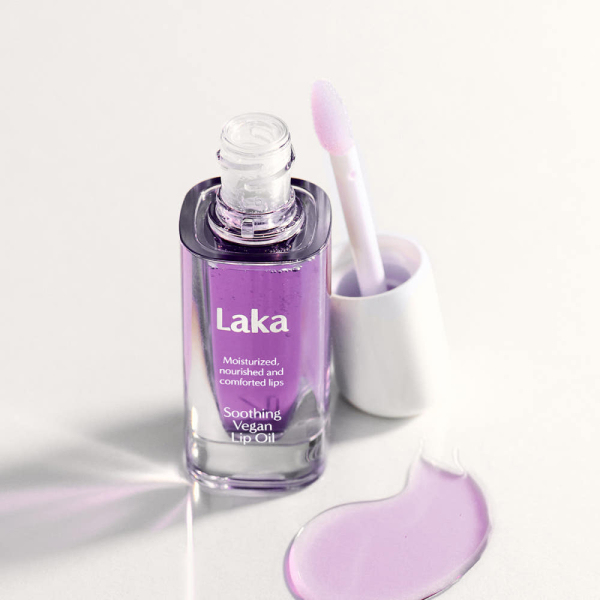 Laka Soothing Vegan Lip Oil Calming Purple (4.5ml)