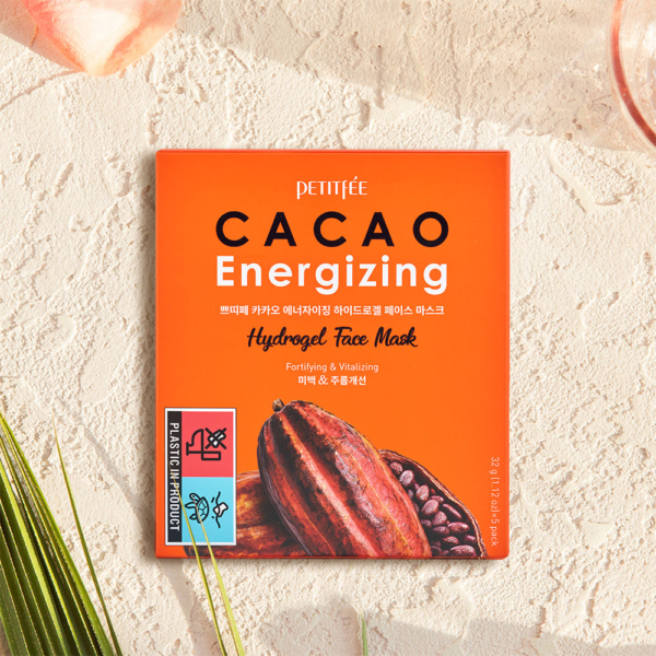 PETITFEE Cacao Energizing Hydrogel Face Mask 5sheets