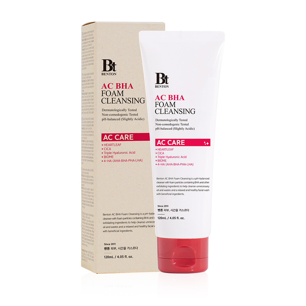 BENTON AC BHA Foam Cleansing 120ml - Image 3