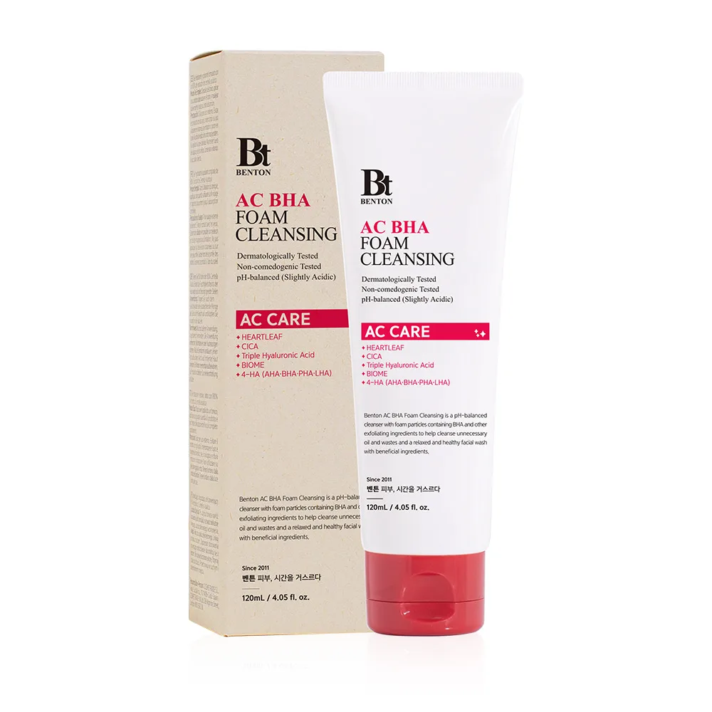 BENTON AC BHA Foam Cleansing 120ml - Image 3