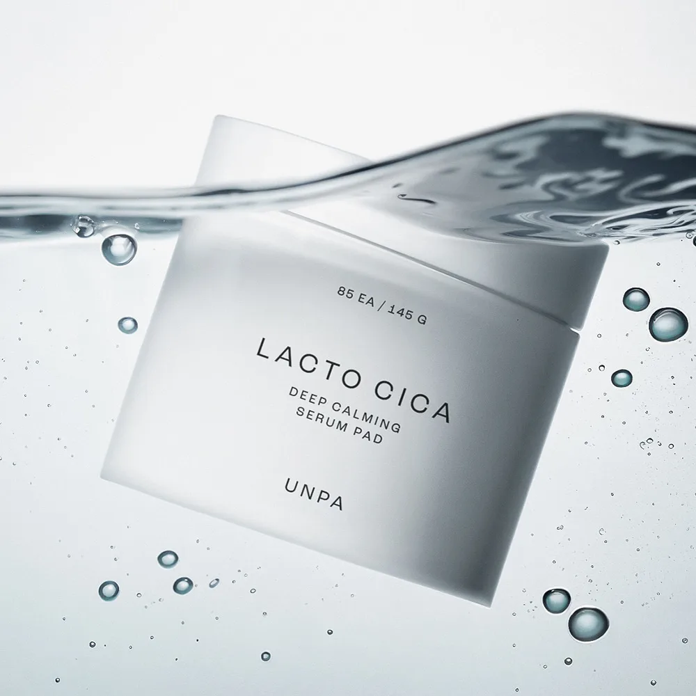 UNPA Lacto Cica Deep Calming Serum Pad 85 Sheets - Image 4