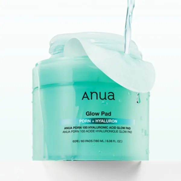 Anua PDRN + Hyaluronic Glow Pad 60 Pads 180ml
