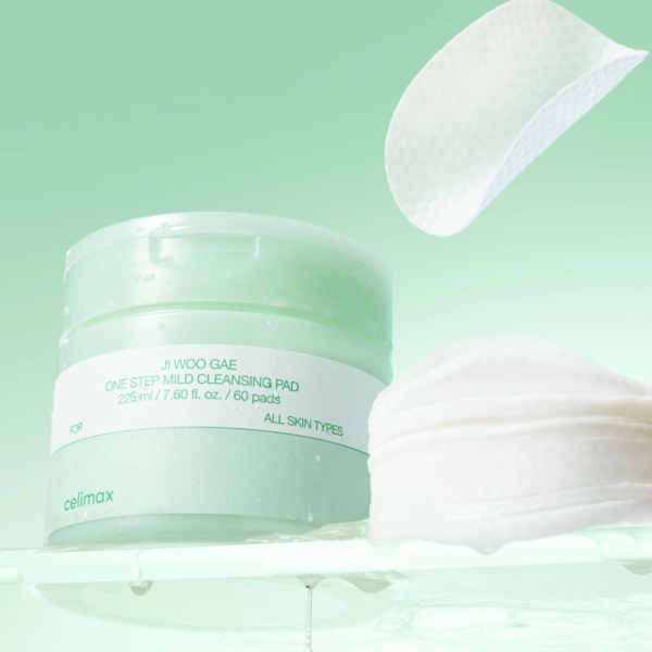 CELIMAX Ji Woo Gae One Step Mild Cleansing Pad 60 Pads 225ml