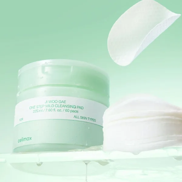 CELIMAX Ji Woo Gae One Step Mild Cleansing Pad 60 Pads 225ml