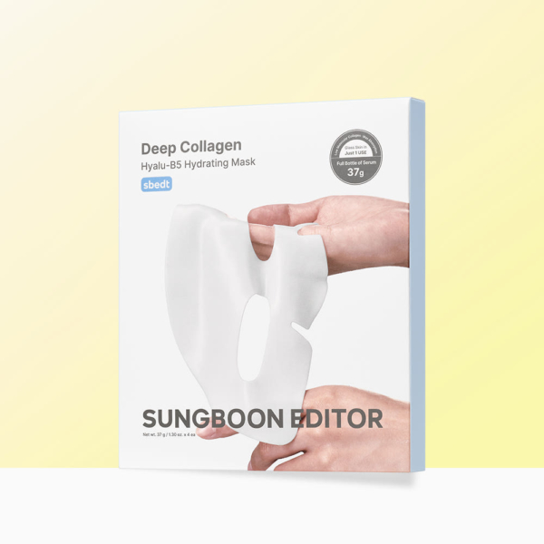 SUNGBOON EDITOR Deep Collagen Hyalu-B5 Hydrating Mask 4sheets*37g