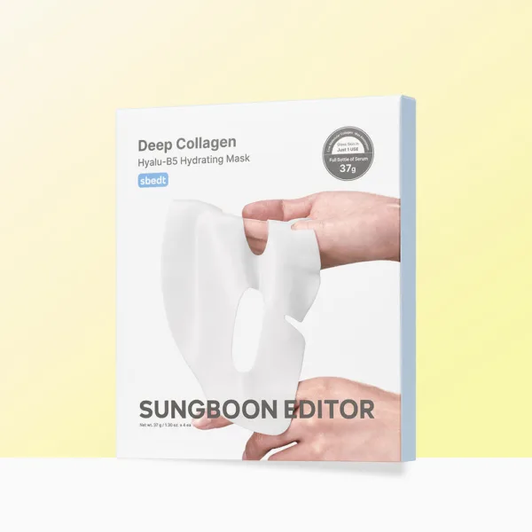 SUNGBOON EDITOR Deep Collagen Hyalu-B5 Hydrating Mask 4sheets*37g