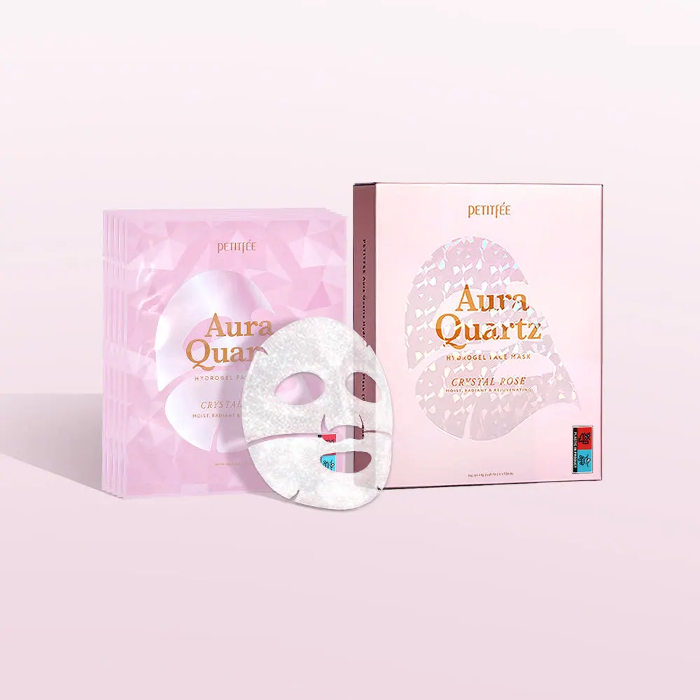 PETITFEE Aura Quartz Hydrogel Face Mask 5 Sheets