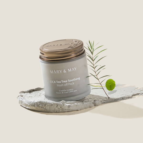 Mary&May Cica Tea Tree Soothing Wash off Pack 125g