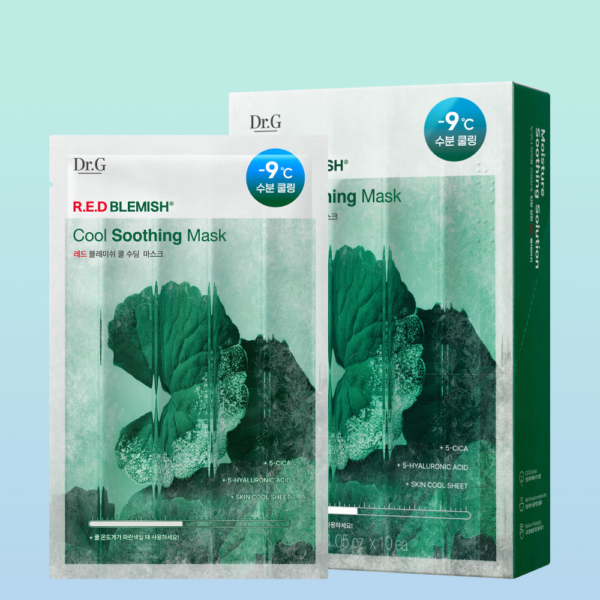 Doctor.G R.E.D Blemish Cool Soothing Mask 10sheets