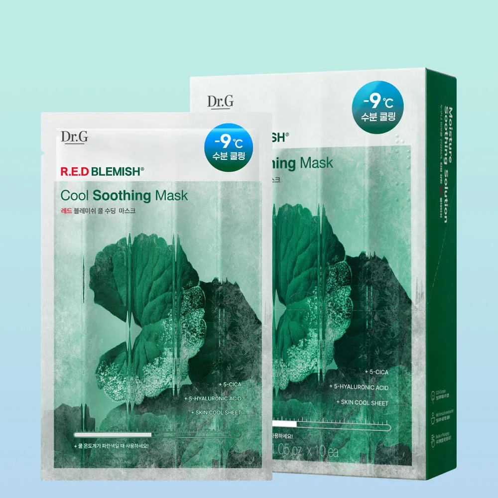 Dr.G R.E.D Blemish Cool Soothing Mask 10sheets