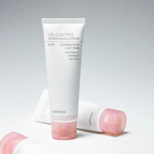 CELIMAX Oil Control Moisturizing Cream 80ml - Sebum Control, Relief from Skin Tightness, Pore Minimization