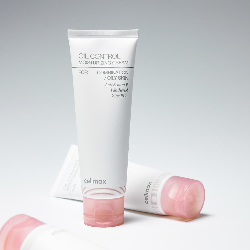 CELIMAX Oil Control Moisturizing Cream 80ml - Sebum Control, Relief from Skin Tightness, Pore Minimization