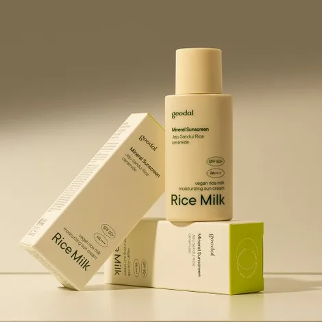 Goodal Vegan Rice Milk Moisturizing Sun Cream 50ml - Image 2
