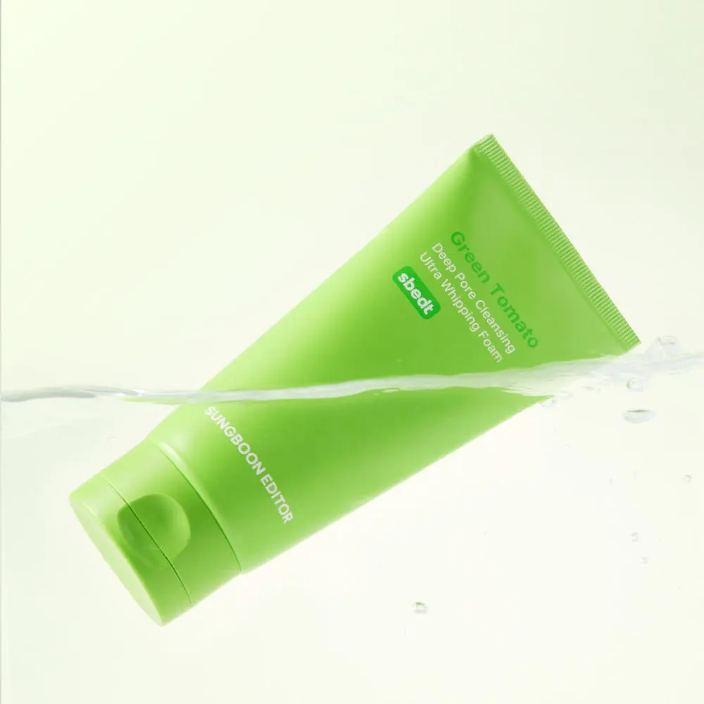 SUNGBOON EDITOR Green Tomato Deep Pore Cleansing Ultra Whipping Foam 120g