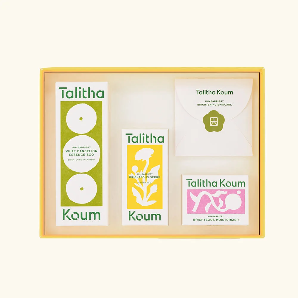 TALITHA KOUM HM+ Barrier Brightening Skincare Set (Cream, Serum & Essence) - Image 2