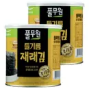 Pulmuone Traditional Roasted Seaweed Can 25g+25g