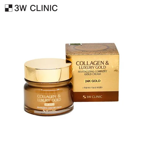 3W CLINIC Collagen Luxury Gold Cream 100ml