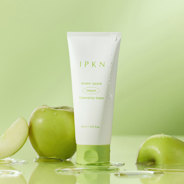 IPKN Green Apple Vegan Cleansing Foam 150ml
