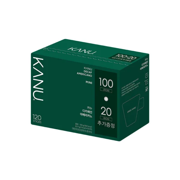 KANU Decaf Mini Americano Coffee Sticks 0.9g*120sticks