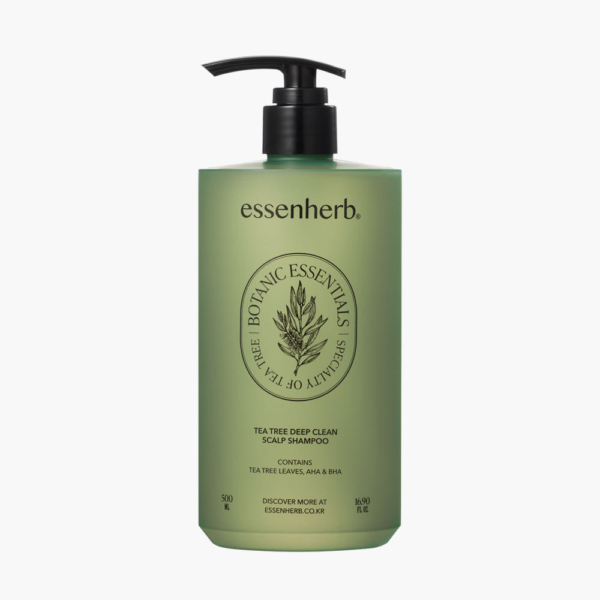 ESSENHERB Tea Tree Deep Clean Scalp Shampoo 500ml