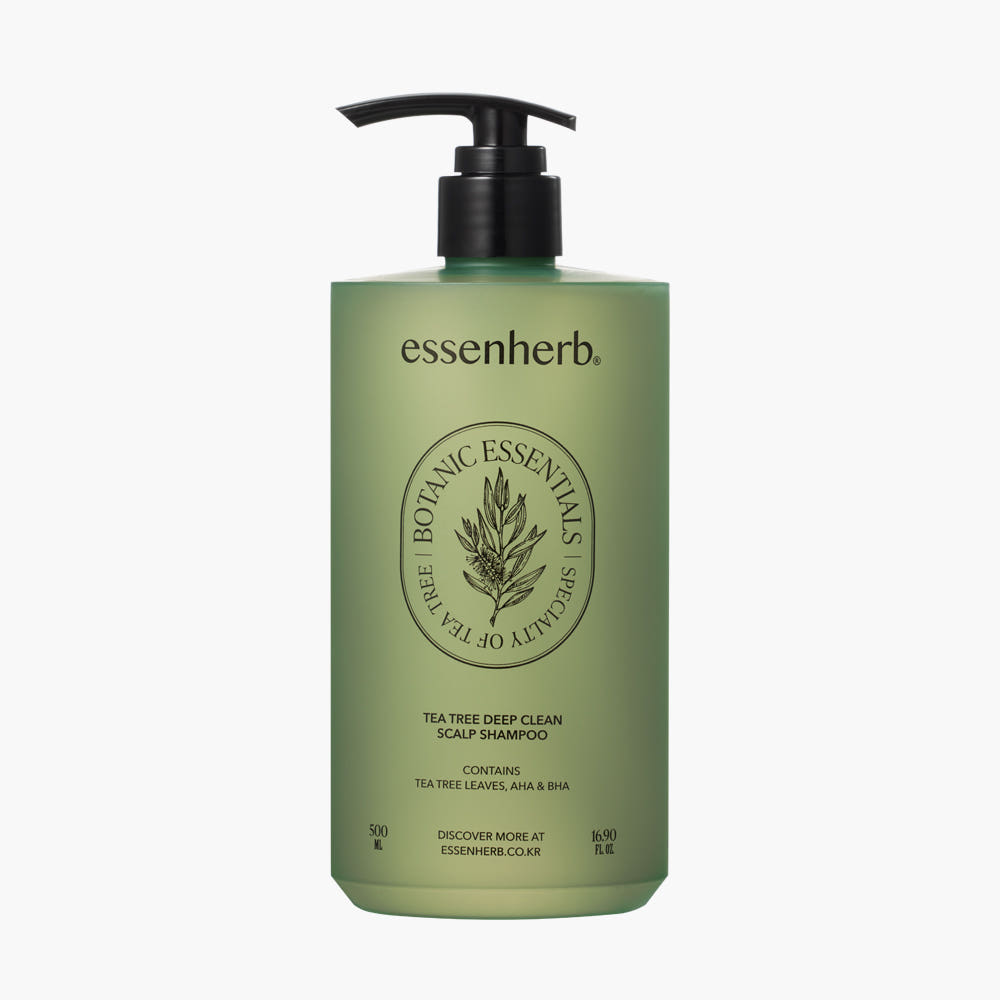 ESSENHERB Tea Tree Deep Clean Scalp Shampoo 500ml