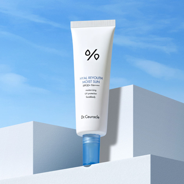 DR.CEURACLE Hyal Reyouth Moist Sun 50ml - Lotion & Cream Dual-Purpose