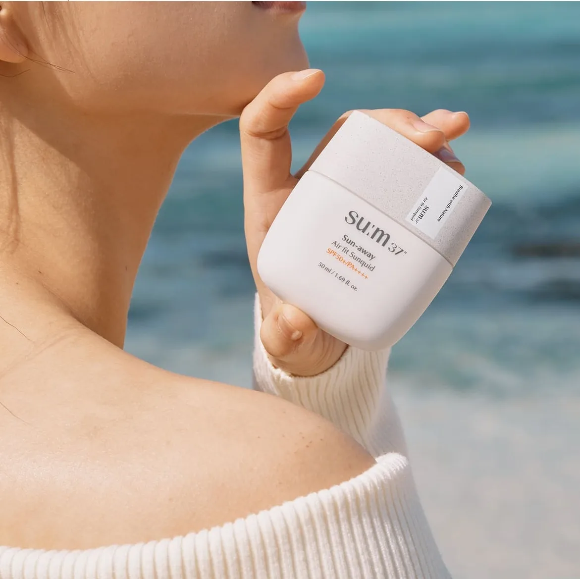 SU:M37 Sun-Away Airfit Sunquid 50+/PA++++ 50ml - Image 3
