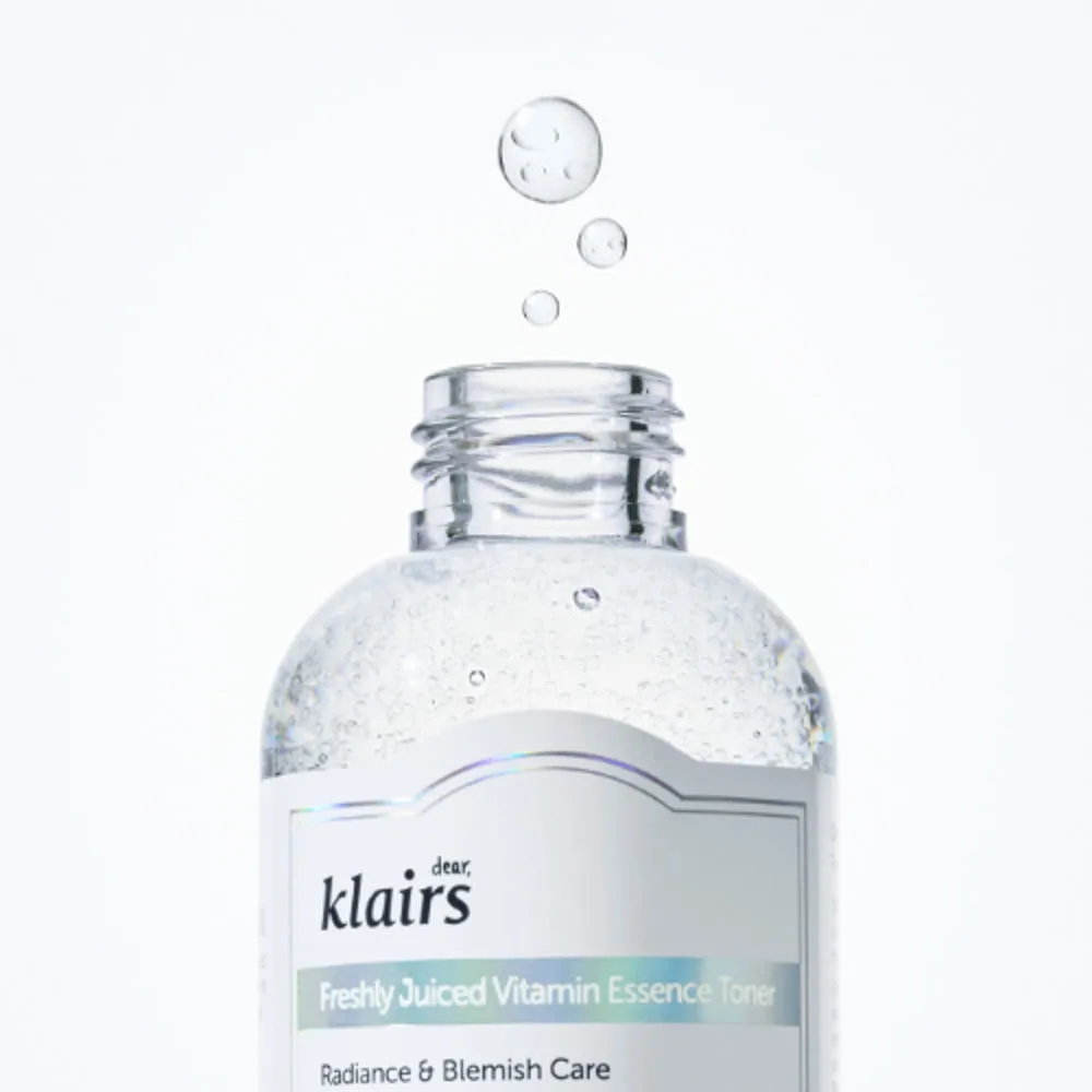KLAIRS Freshly Juiced Vitamin Essence Toner 180ml - Radiance & Blemish Care - Image 3