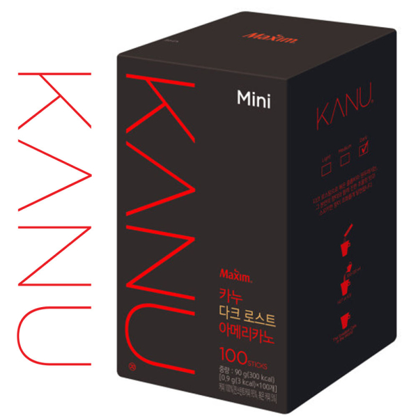 KANU Mini Dark Roast Americano 100 Sticks 90g