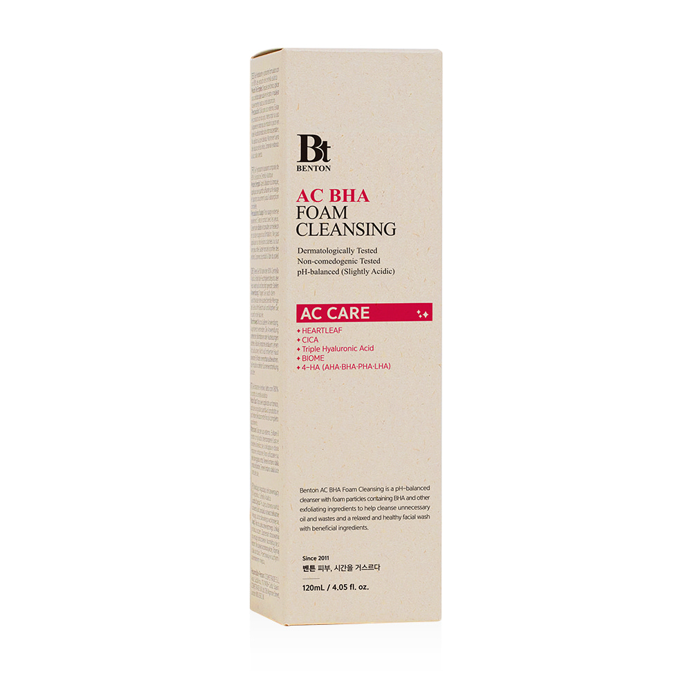 BENTON AC BHA Foam Cleansing 120ml - Image 2