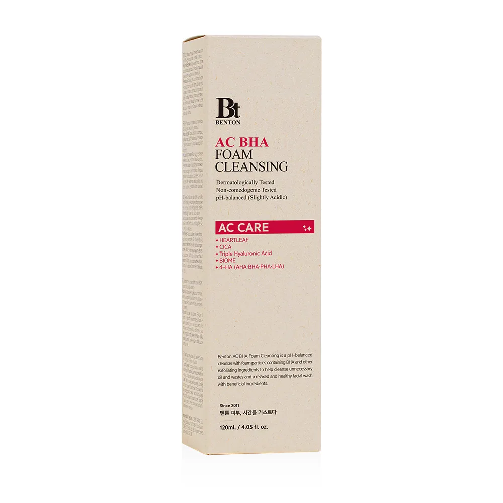 BENTON AC BHA Foam Cleansing 120ml - Image 2