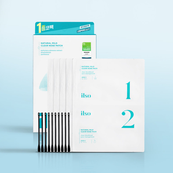 ILSO Natural Mild Clear Nose Pack 5pack