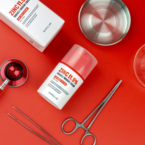 BARULAB Zinc 11.9 Percent Trouble Rescue Cream 50g