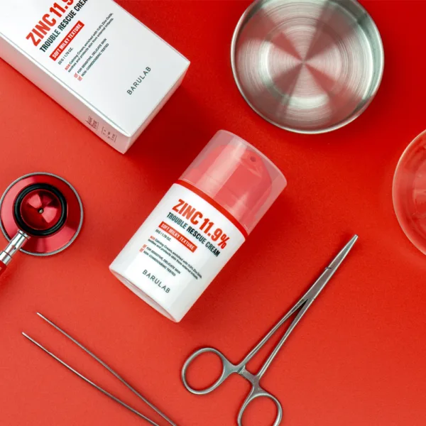 BARULAB Zinc 11.9 Percent Trouble Rescue Cream 50g