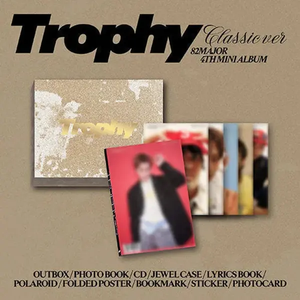 82MAJOR - Trophy 4th Mini Album Classic Ver