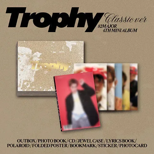 82MAJOR - Trophy 4th Mini Album Classic Ver