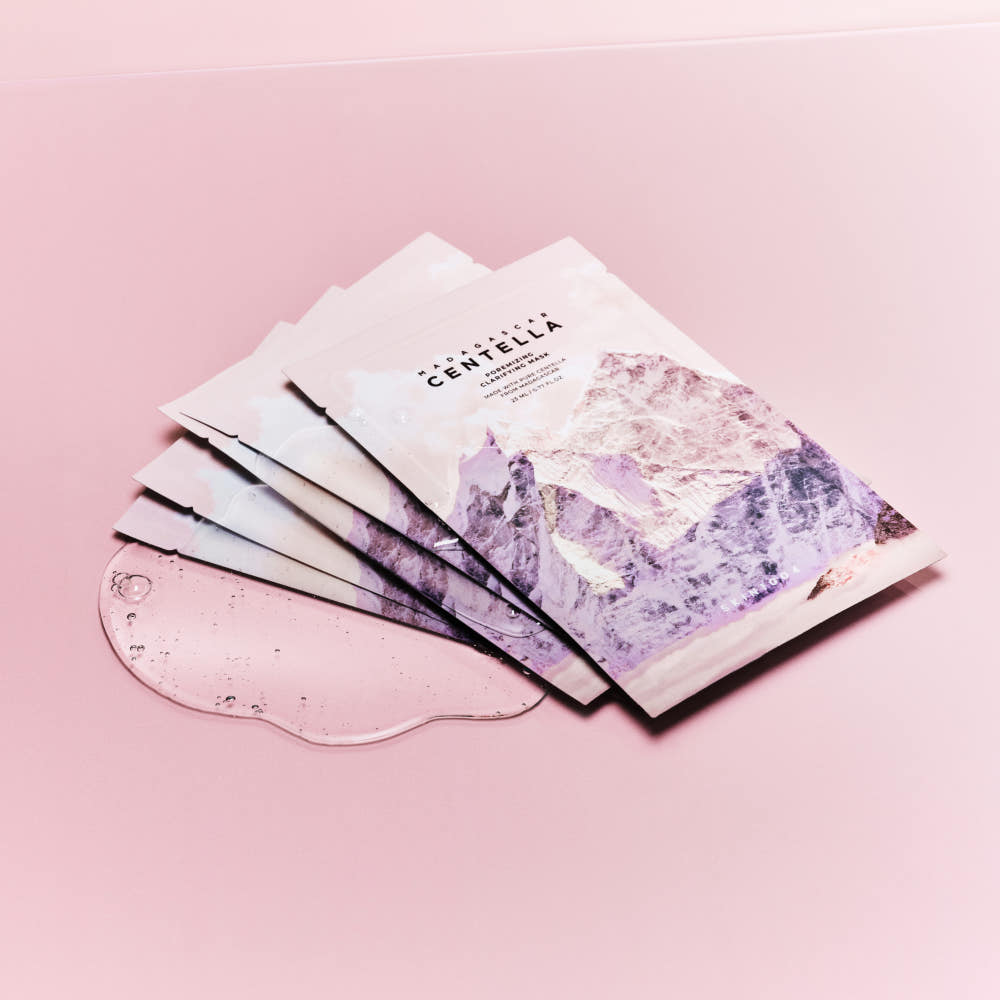 Skin1004 Madagascar Centella Poremizing Clarifying Mask 5 Sheets - Image 3