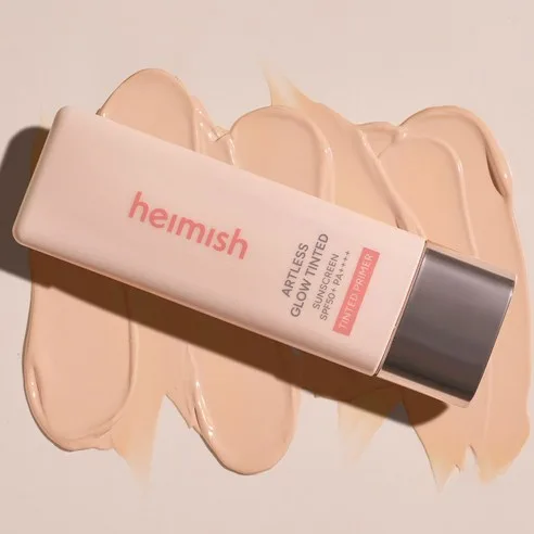 HEIMISH Artless Glow Tinted Sunscreen SPF50+PA++++ 40ml - Tinted Primer - Image 2
