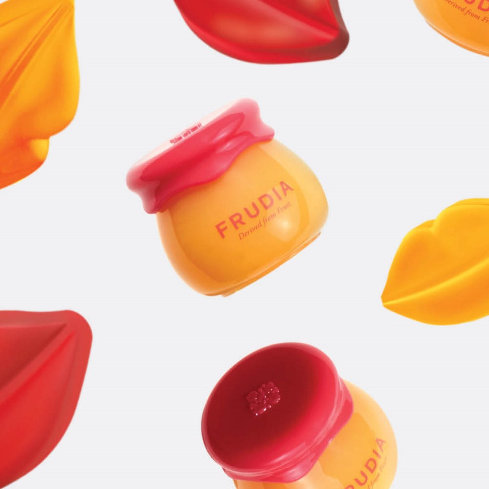 FRUDIA Pomegranate Honey 3in1 Lip Balm 10g - Colored Lip Balm+Plumping+Moisturizing - Image 5