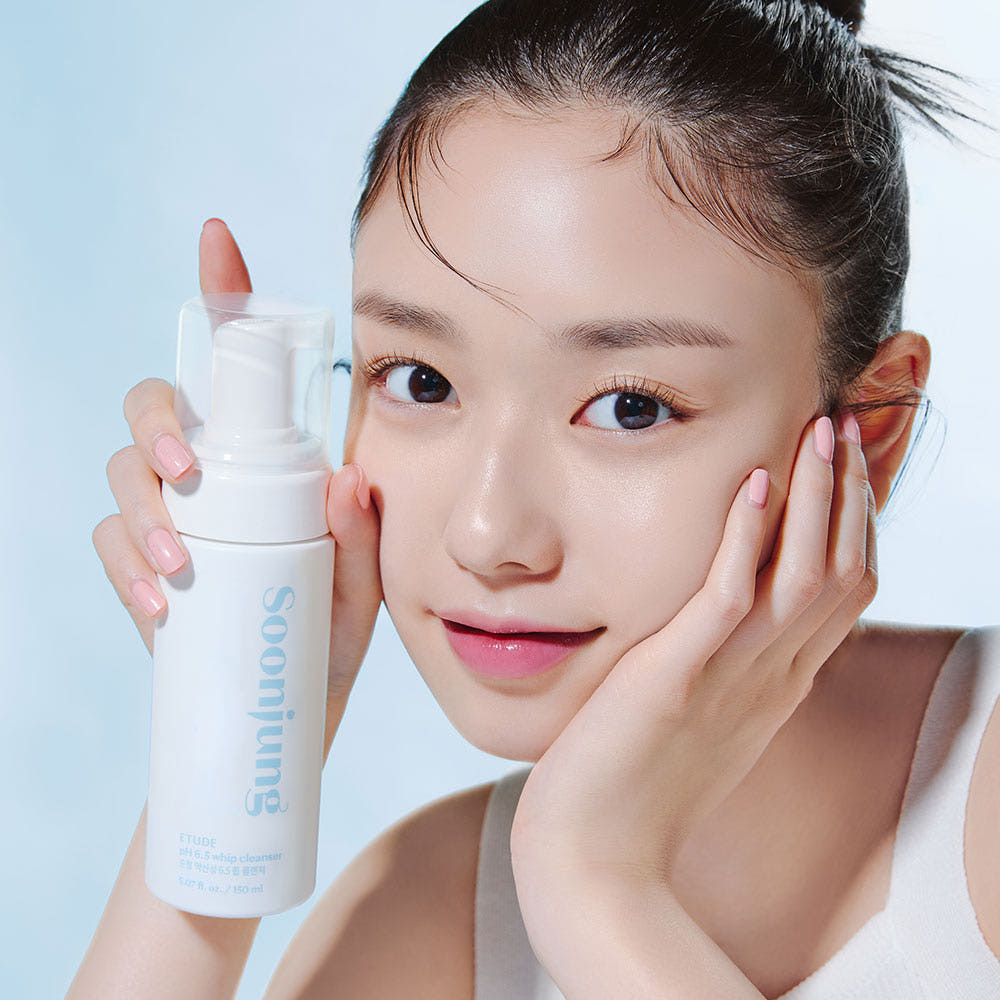 ETUDE HOUSE Soon Jung pH 6.5 Whip Cleanser 150ml / Refill 150ml - Image 2