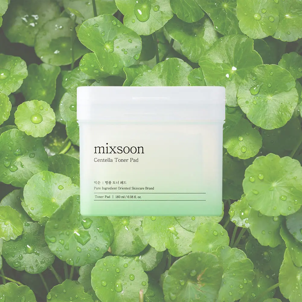 MIXSOON Centella Toner Pad 120pads 180ml