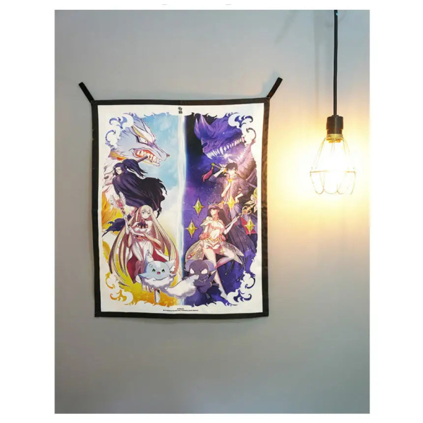 +99 Reinforced Wooden Stick - Fabric Poster