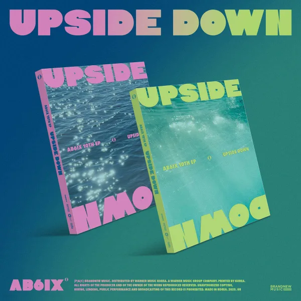 AB6IX - 10th EP UPSIDE DOWN (Photobook Ver.) (Random delivery)