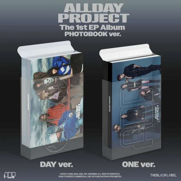 ALLDAY PROJECT - 1st EP Album ALLDAY PROJECT (PHOTOBOOK Ver.) Random Ver.