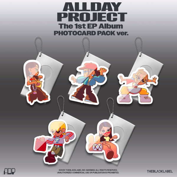 ALLDAY PROJECT - 1st EP Album ALLDAY PROJECT (PHOTOCARD PACK Ver.) (Random Ver.)