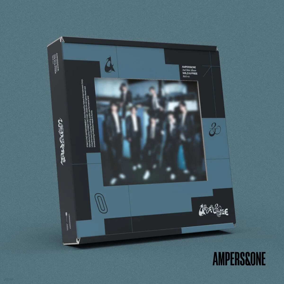 AMPERS&ONE - 2nd Mini Album WILD&FREE (Kick Ver.)