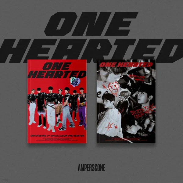 AMPERS&ONE - 2nd Single Album ONE HEARTED (Random delivery)