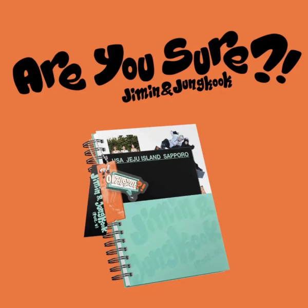 ARE YOU SURE?! - Photo Book & Digital Code - BTS Jimin x Jungkook